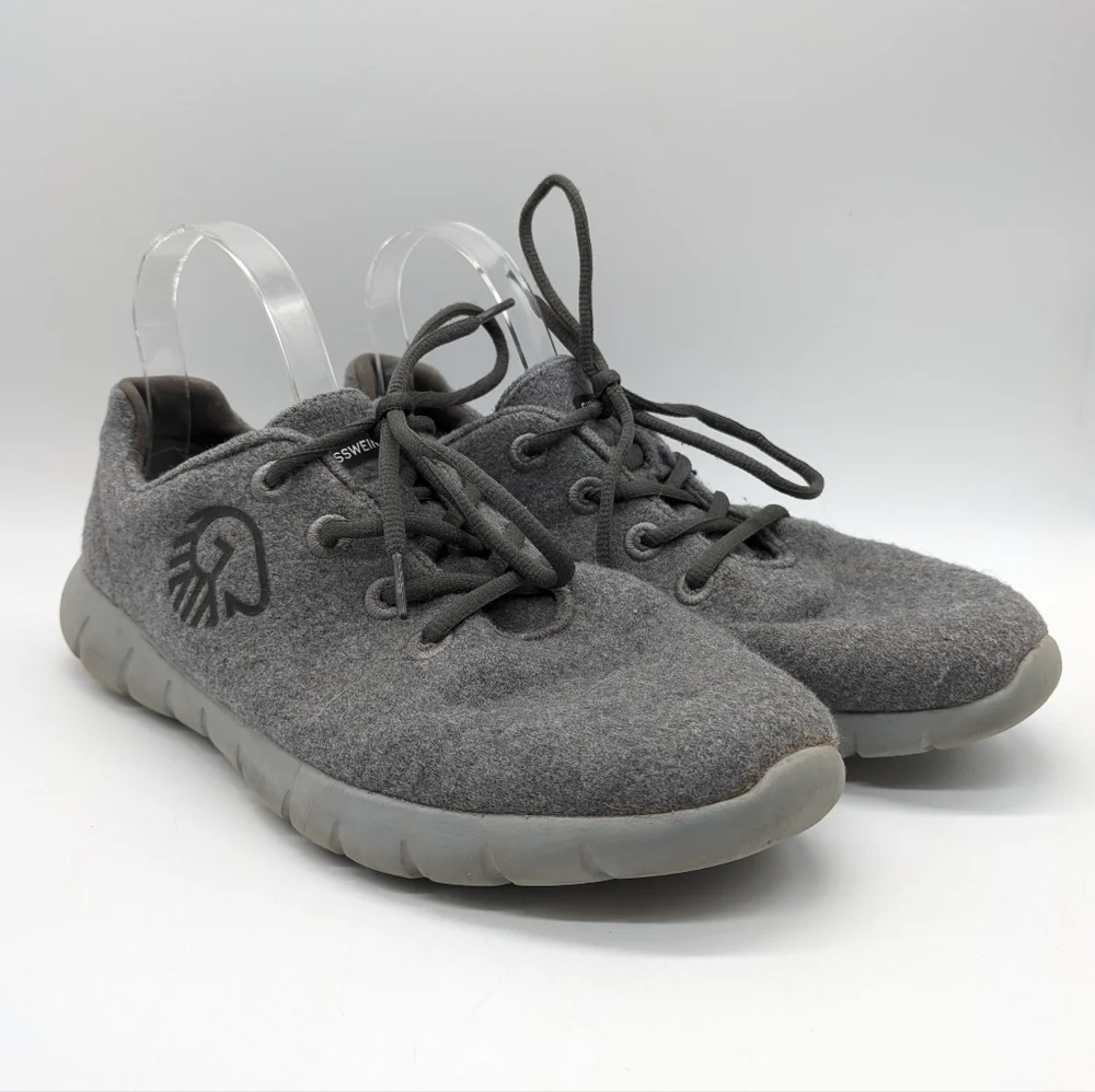 Giesswein Grey Wool Running Shoe 43